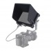 Nitze Monitor Cage with Sunhood for Feelworld LUT7/LUT7 PRO/LUT7S/LUT7S PRO 7" - JTP2-LUT7S
